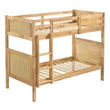 Maldives Rattan Single Convertible Bunk Bed